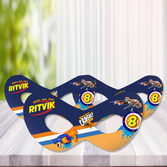 Nerf Gun Theme Eye Mask
