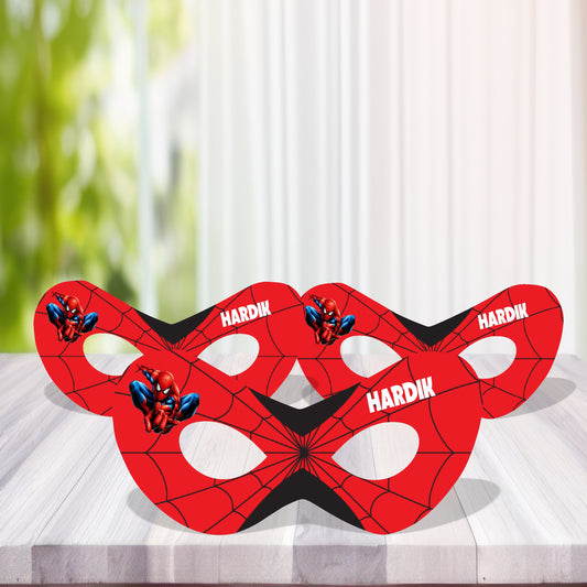 Spiderman Theme Personalized Eye Mask
