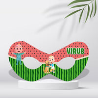Cocomelon Theme Customized Eye Mask My Store