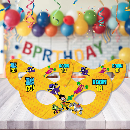 Teen Titans Theme Customized Eye Mask