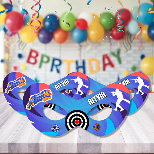 Nerf Gun Theme Customized Eye Mask