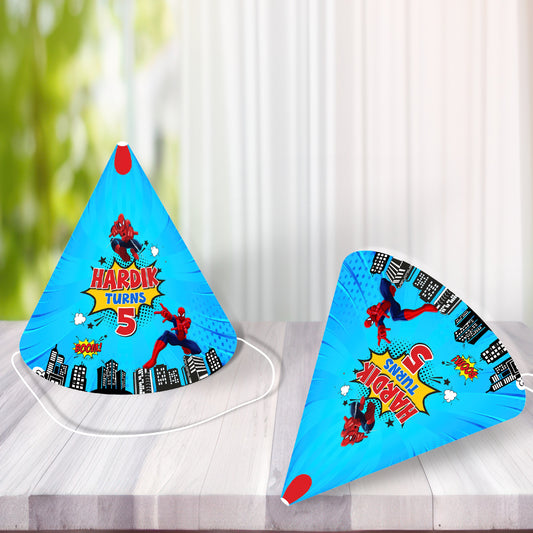 Spiderman Theme Hat