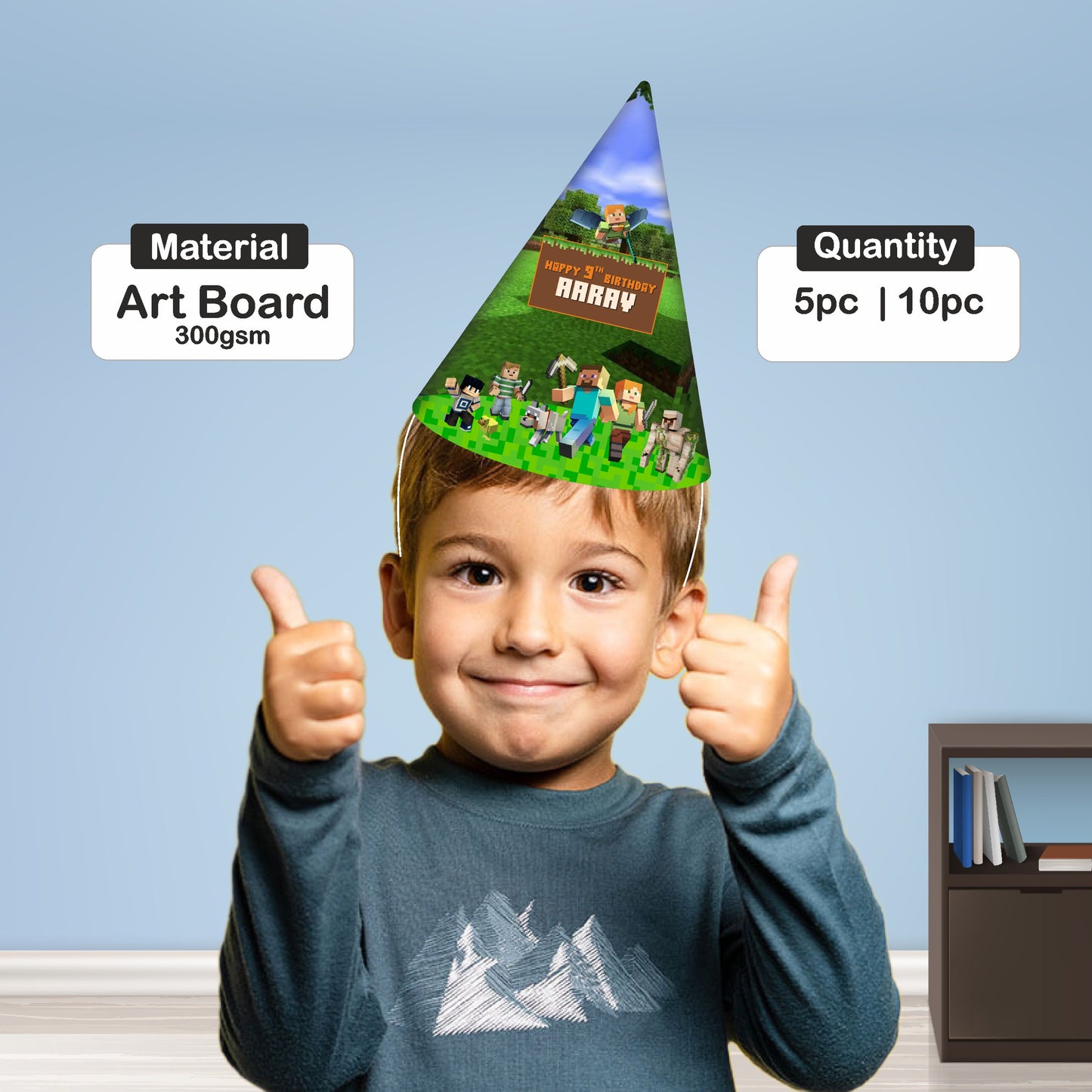 Minecraft Theme Hat