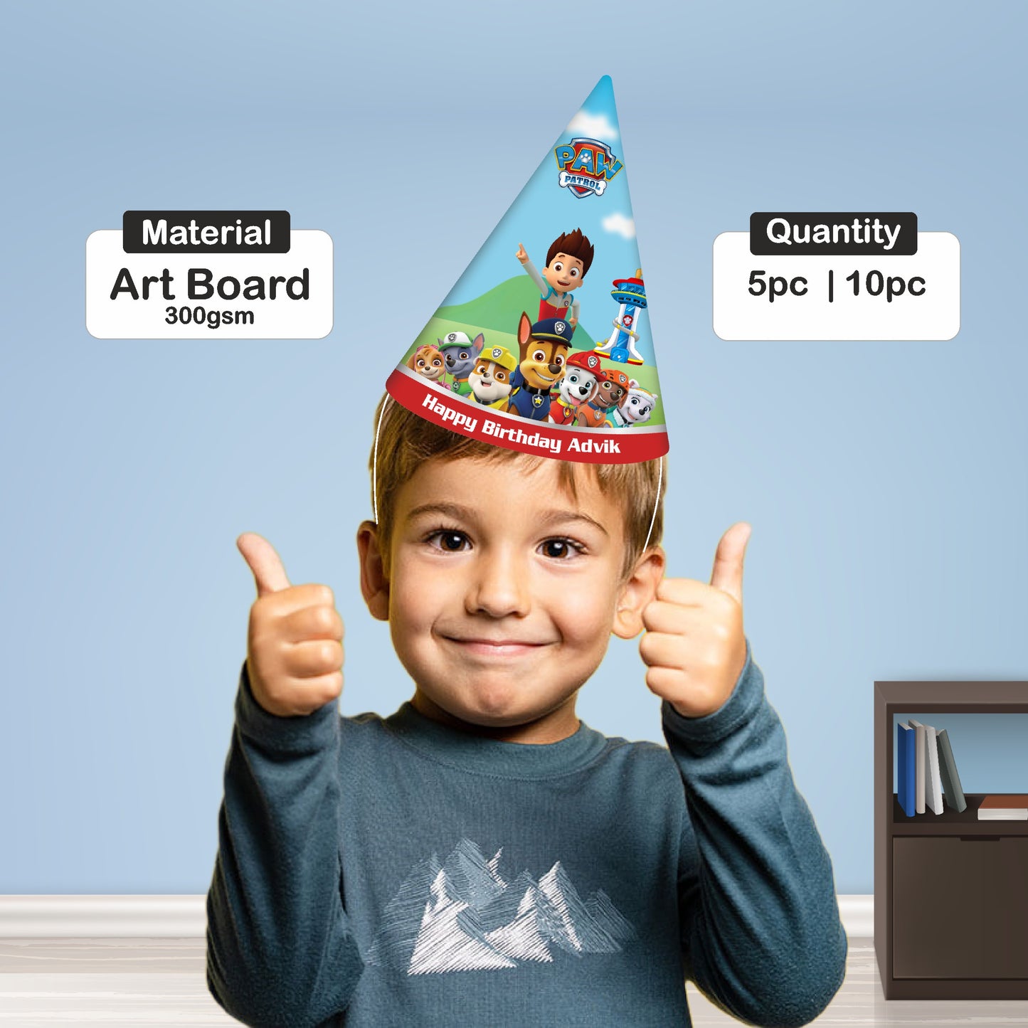 Paw Patrol Theme Hat