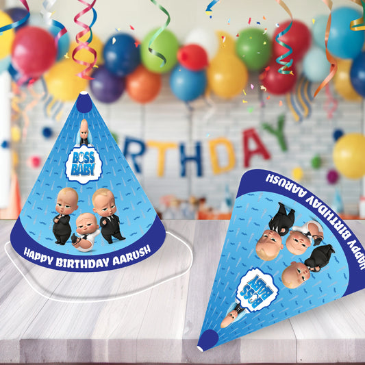 Boss Baby Theme Personalized Hat