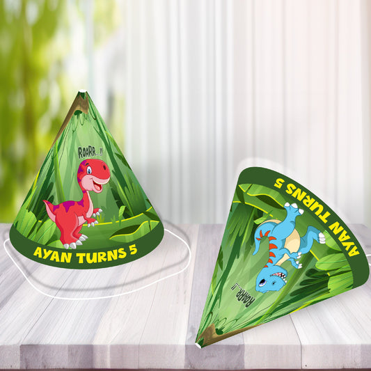 Dino Theme Personalized Hat