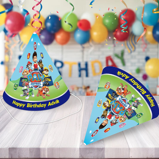 Paw Patrol Theme Customized Hat
