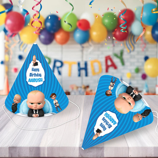 Boss Baby Theme Customized Hat