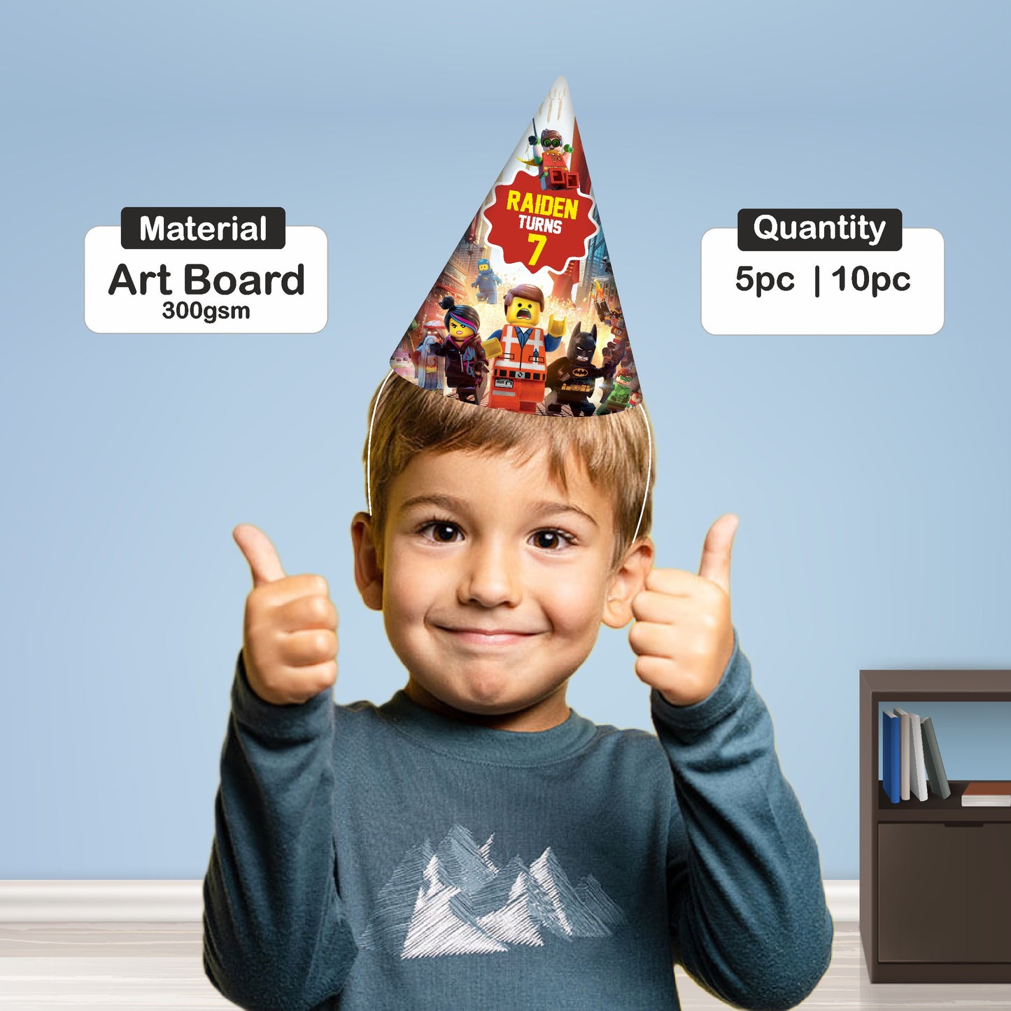 Lego Theme Customized Hat