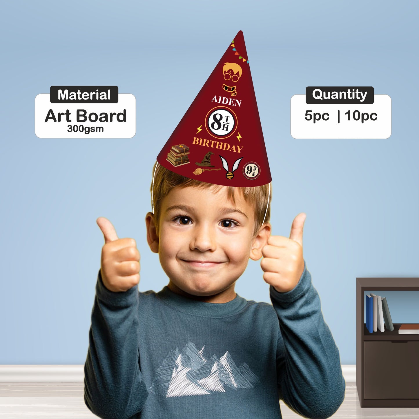 Harry Potter Theme Customized Hat
