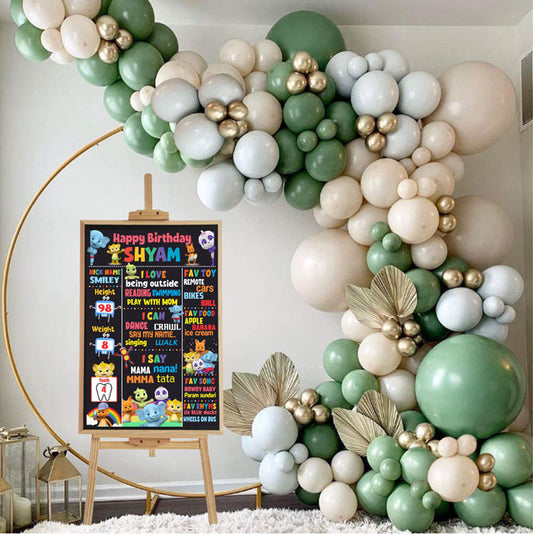 Word Party Theme Chalkboard