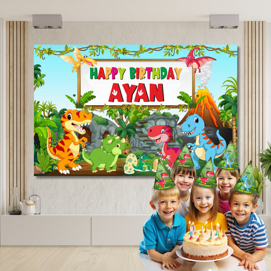 Dino Theme Classic Backdrop