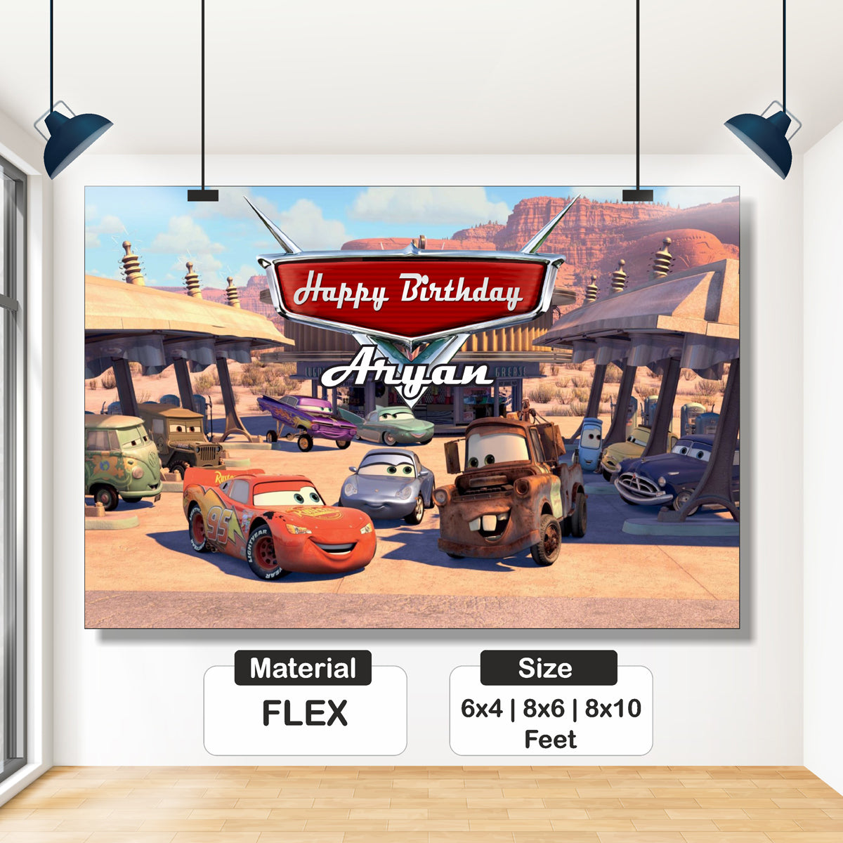 McQeen Theme Classic Backdrop