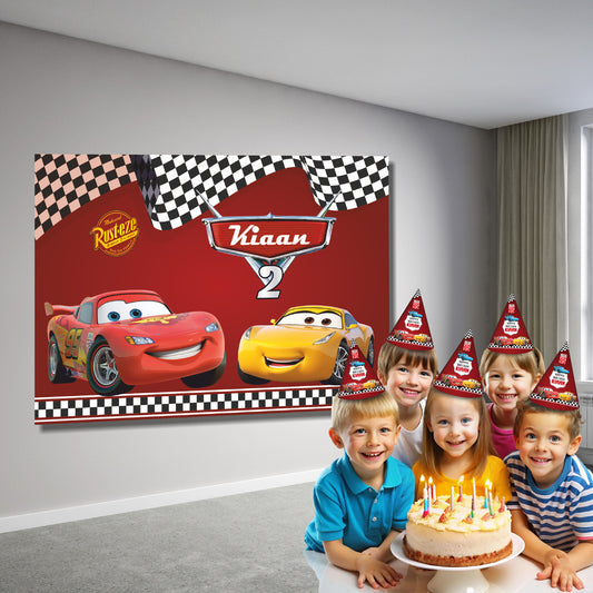 McQeen Theme Backdrop