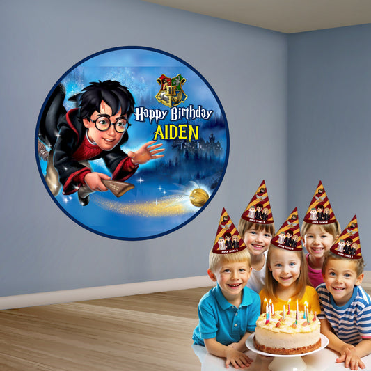 Harry Potter Theme Round Backdrop