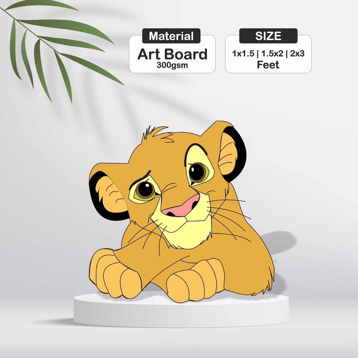 Lion King Theme Cutout - BP 17