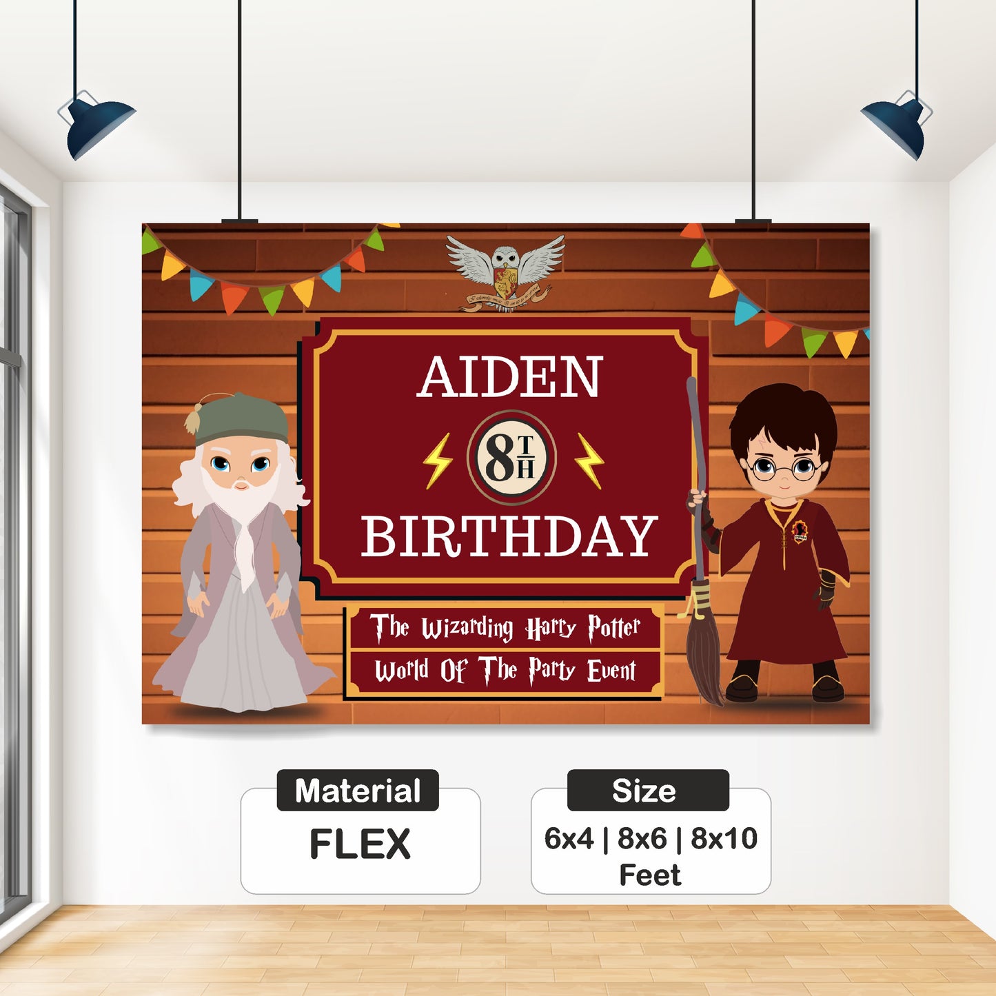 Harry Potter Theme Clasic-2 Backdrop