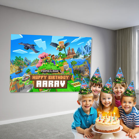 Minecraft Theme Classic-1 Backdrop