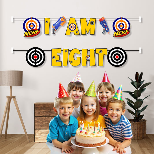 Nerf Gun Theme Age Bunting