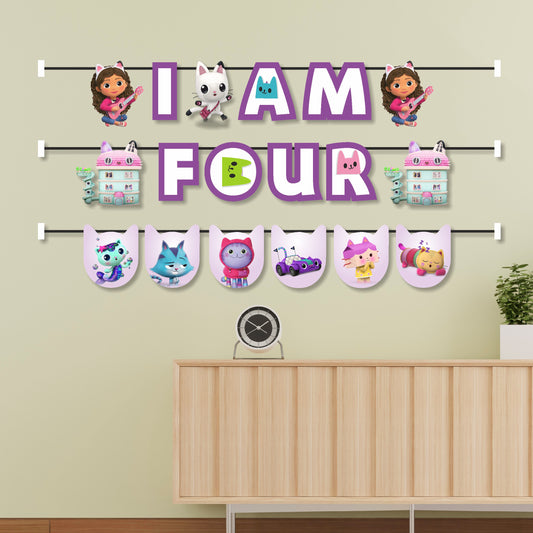 Gabby’s Dollhouse Theme Age Bunting