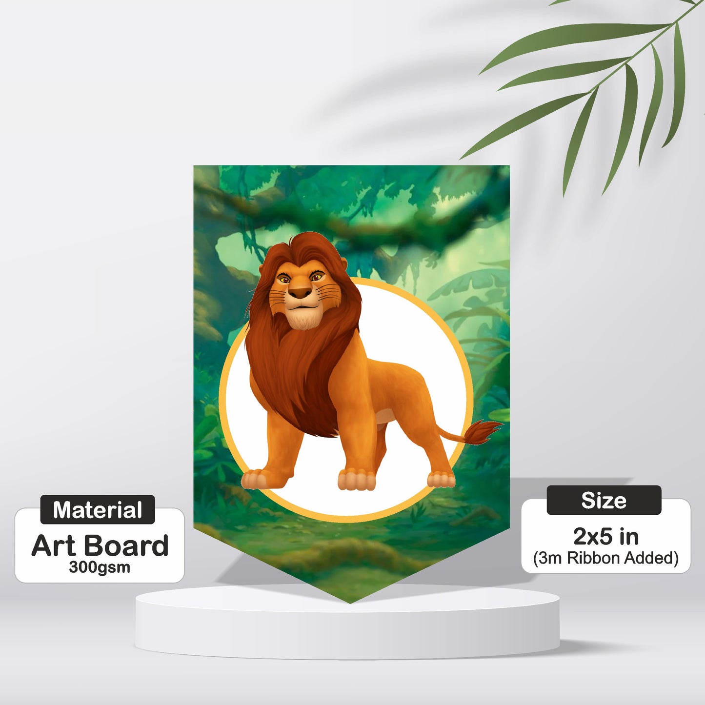 Lion King Theme Character Bunting