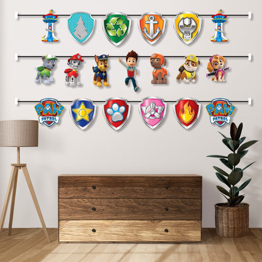 Paw Patrol Theme Character Bunting