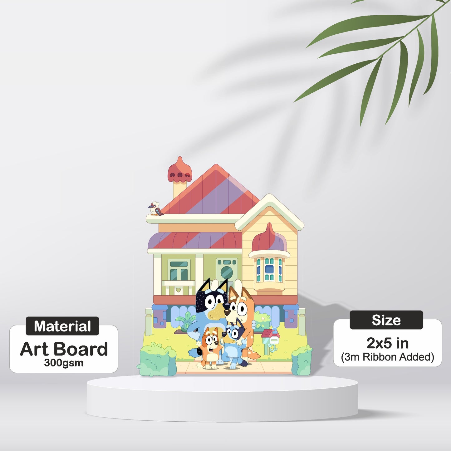 Bluey Theme Character Bunting