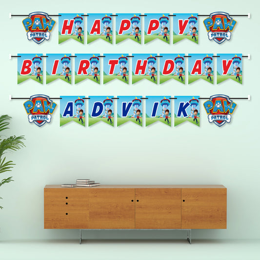 Paw Patrol Theme Bunting