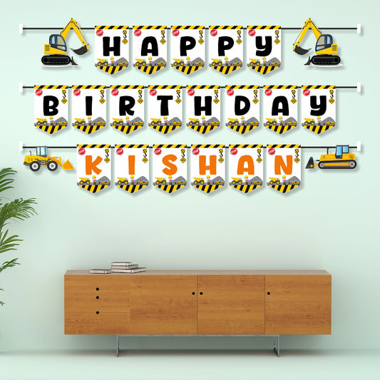 Construction Theme Bunting