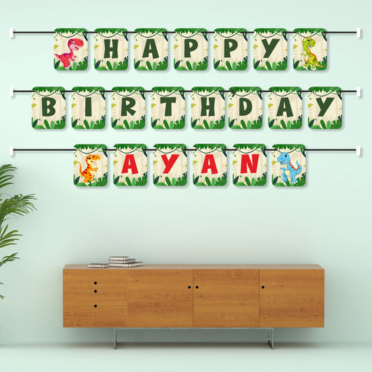 Dino Theme Bunting
