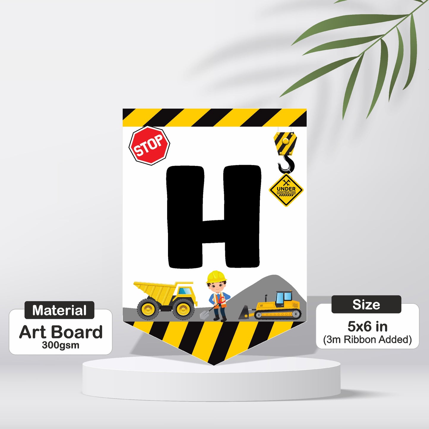 Construction Theme Bunting