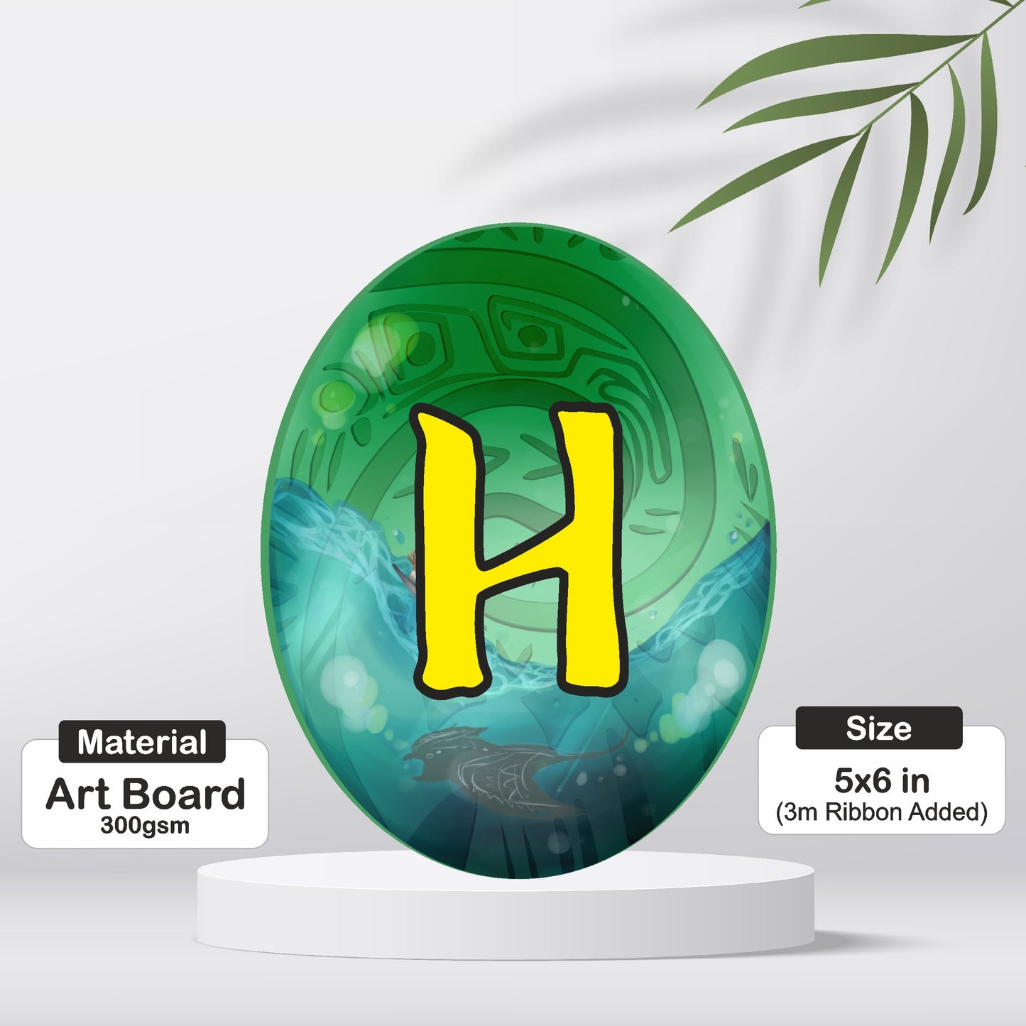 Moana Theme Customized Bunting