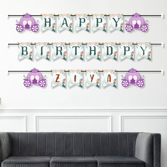 Princess Theme Customized Bunting