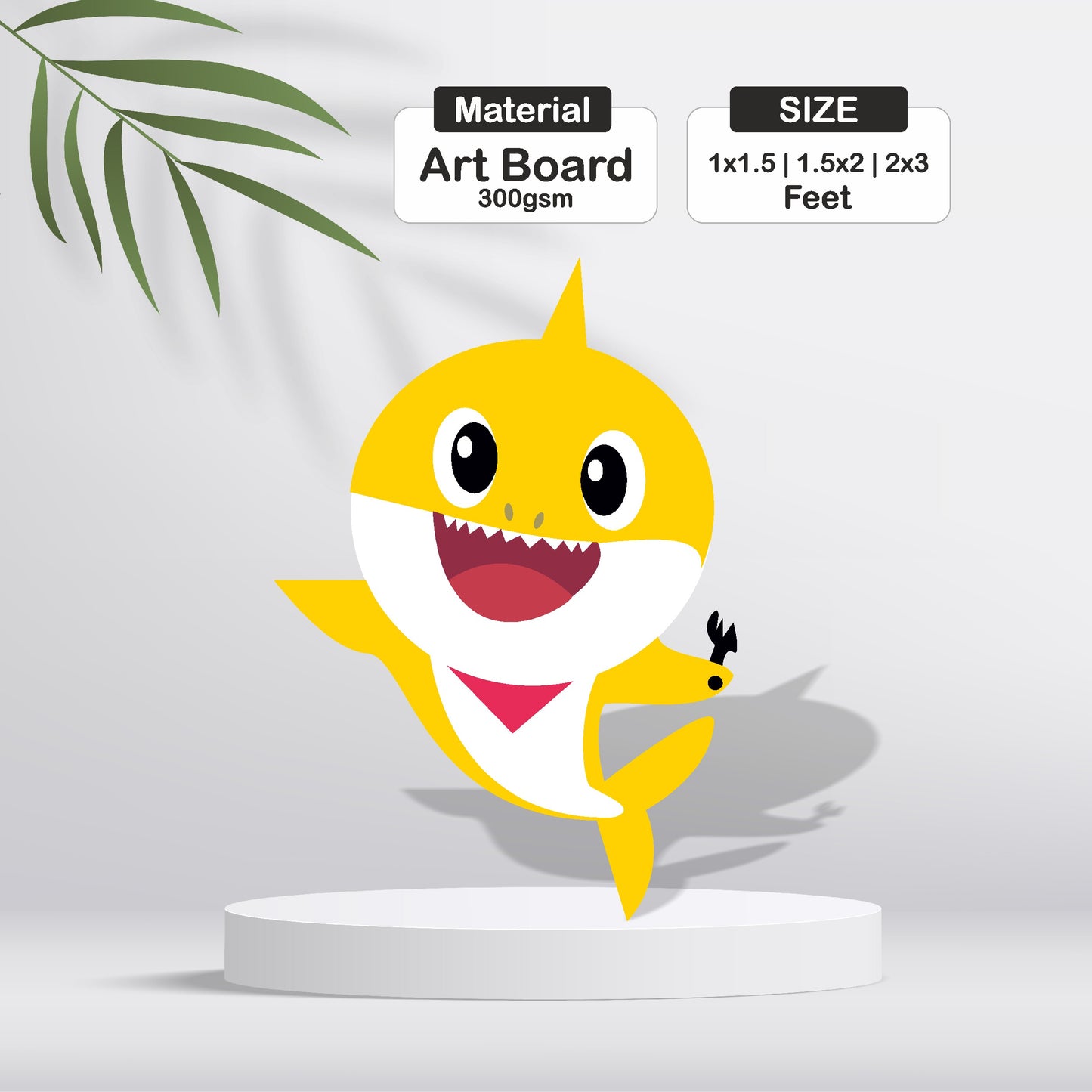 Baby Shark Theme Cutout - BP 07