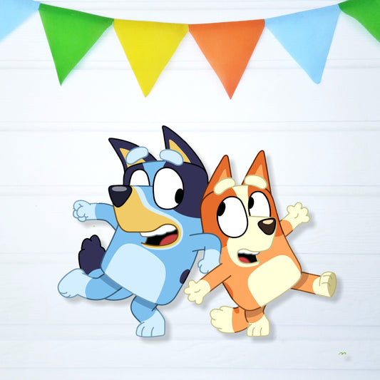 Bluey Theme Cutout - BP 05