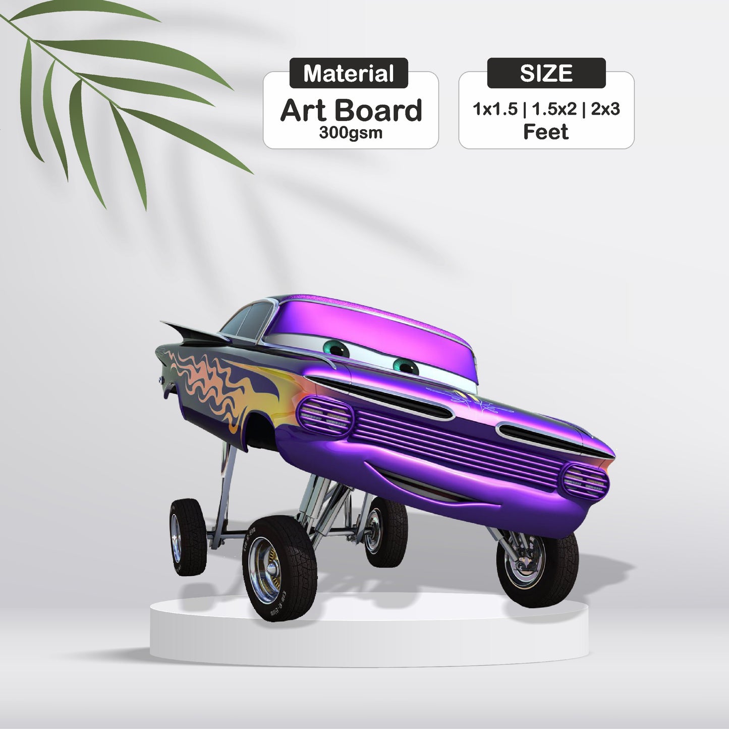 McQueen Car Theme Cutout - BP 07