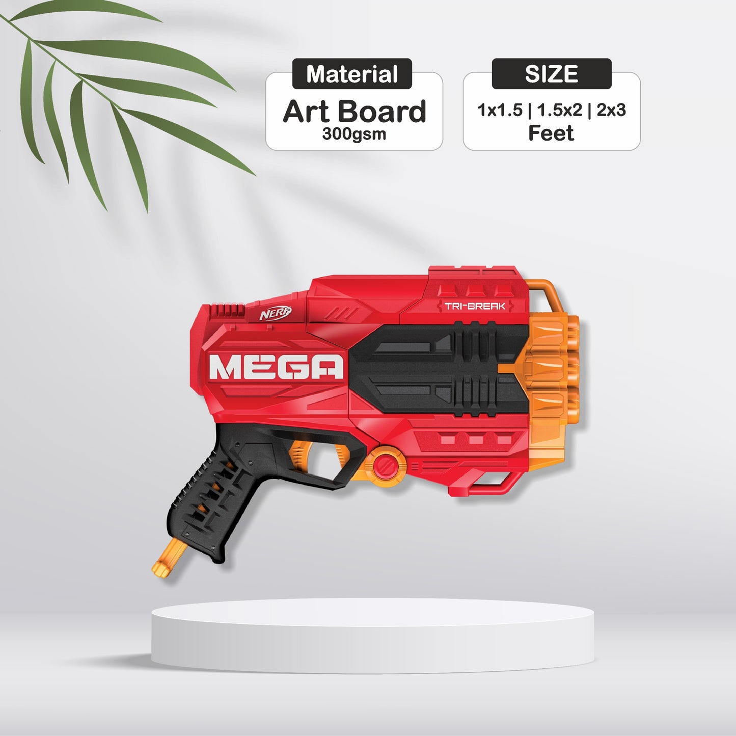 Nerf Gun Theme Cutout - BP 06