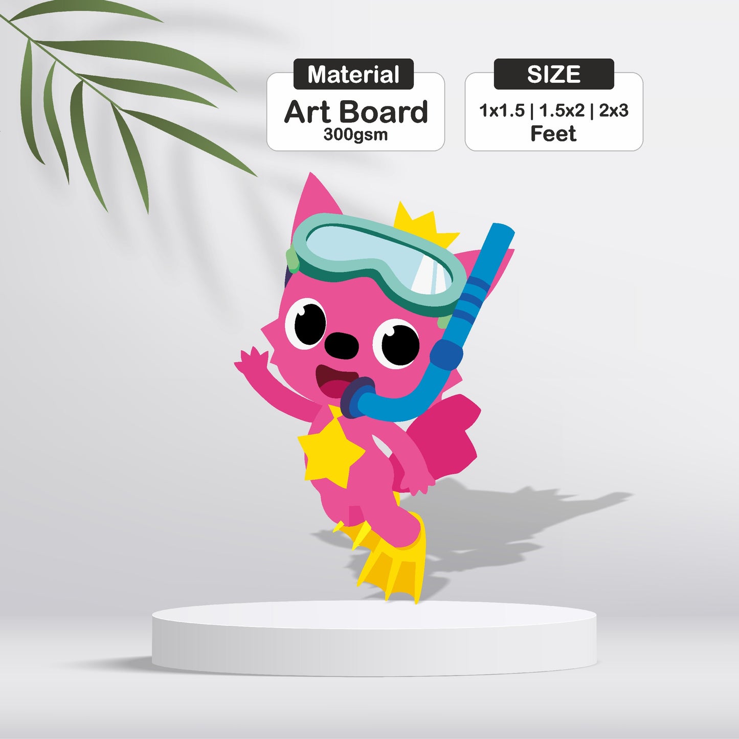 Baby Shark Theme Cutout - BP 03