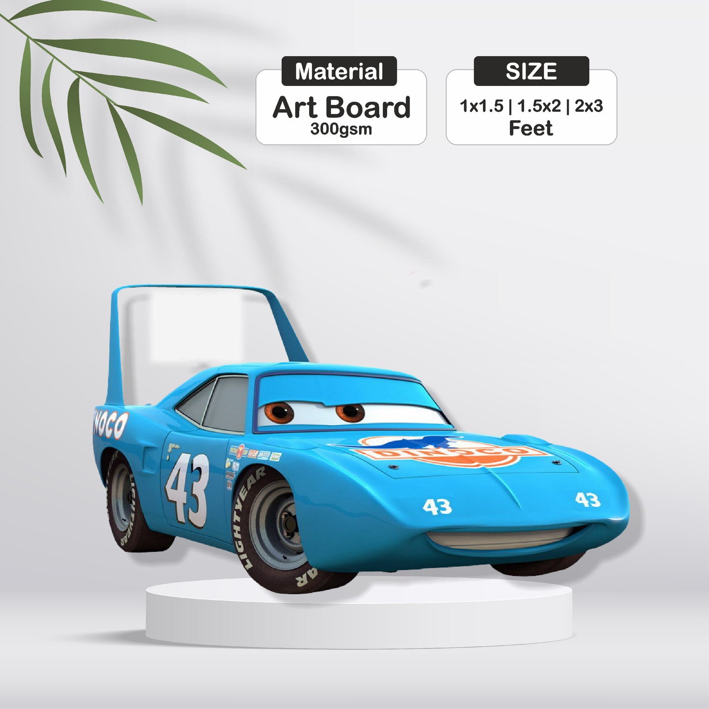 McQueen Car Theme Cutout - BP 08