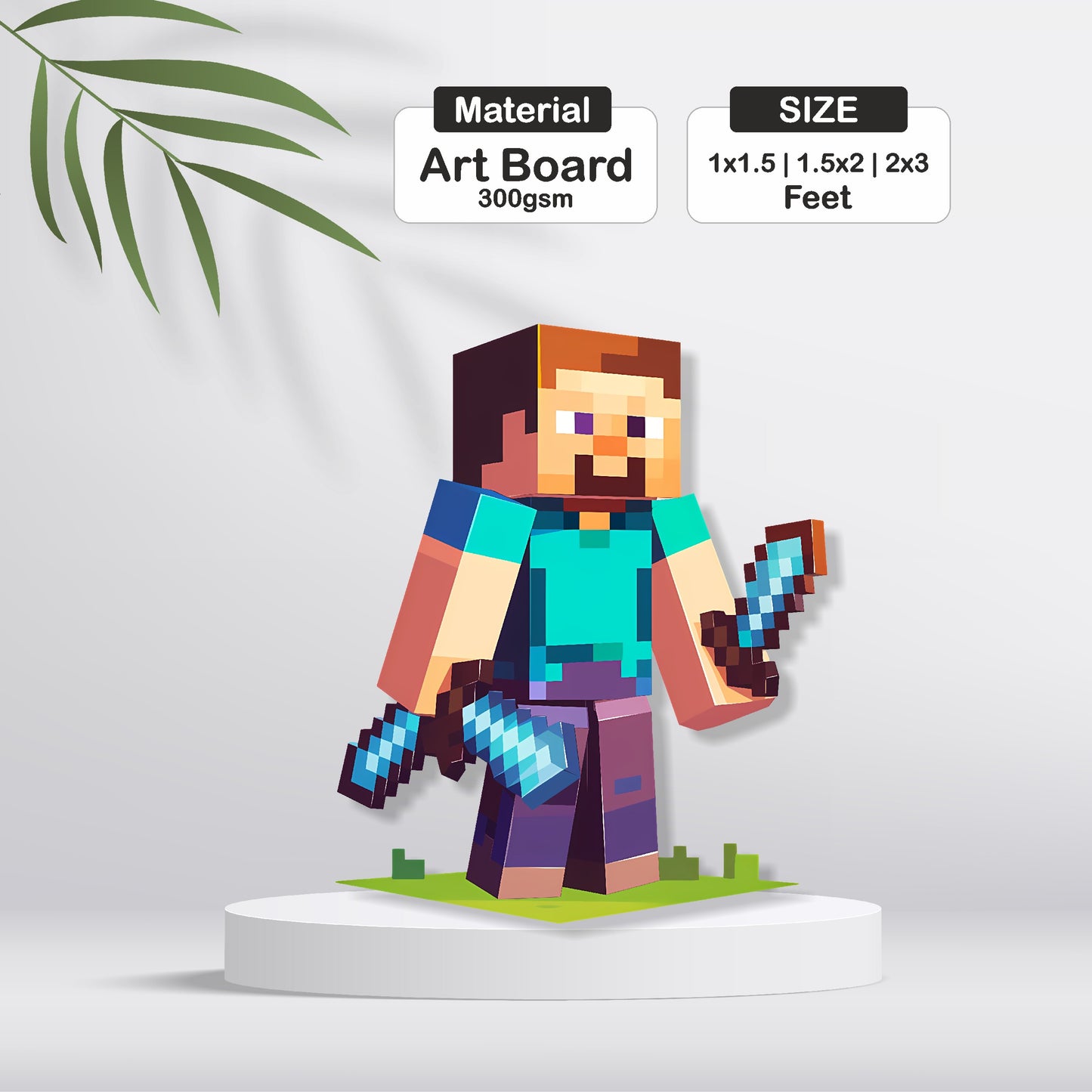 Minecraft Theme Cutout - BP 07