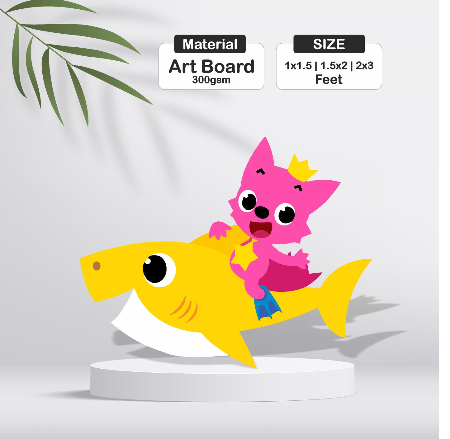 Baby Shark Theme Cutout - BP 09