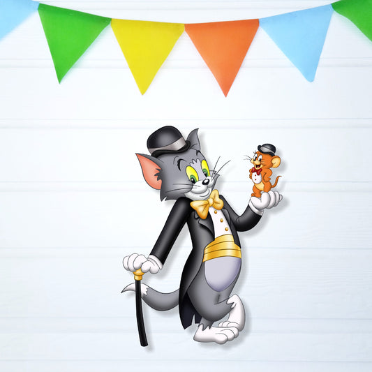 Tom & Jerry Theme Cutout - BP 01