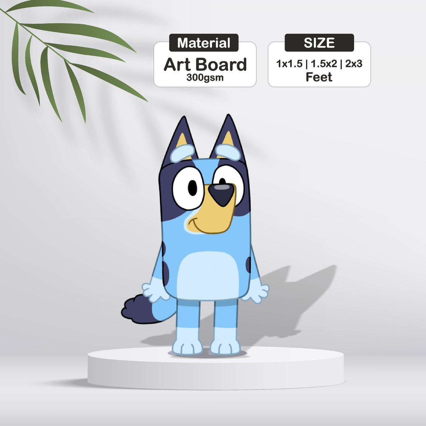 Bluey Theme Cutout - BP 08