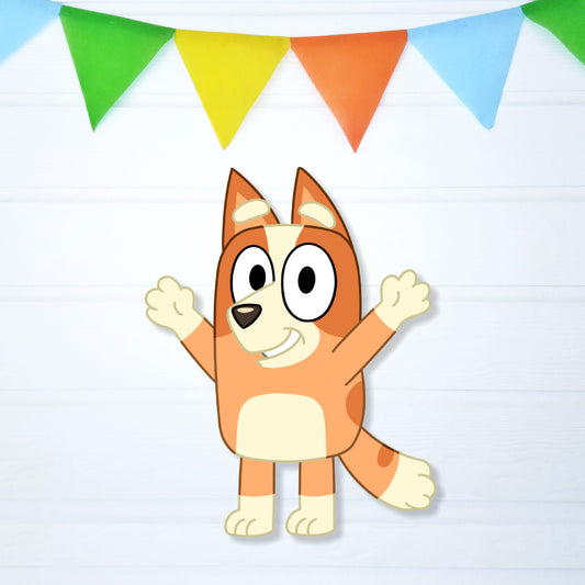 Bluey Theme Cutout - BP 09