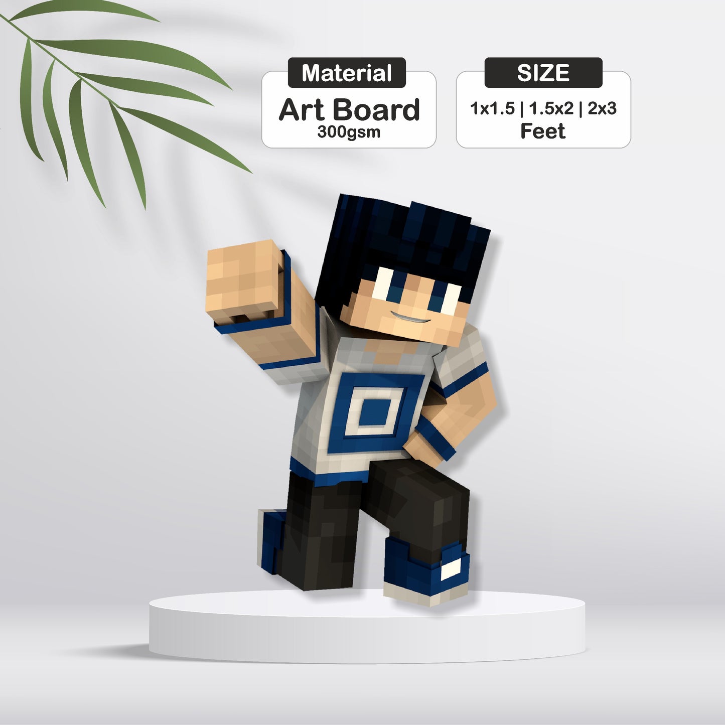 Minecraft Theme Cutout - BP 08