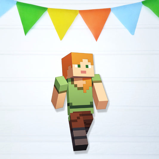 Minecraft Theme Cutout - BP 09