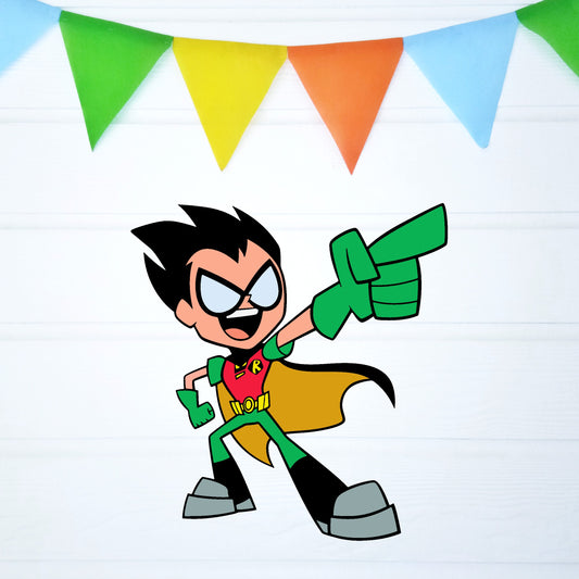 Teen Titans Theme Cutout - BP 04