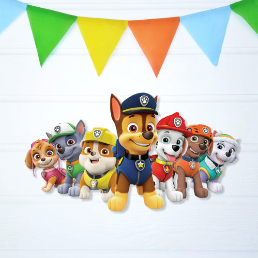 Paw Patrol Theme Cutout - BP 03