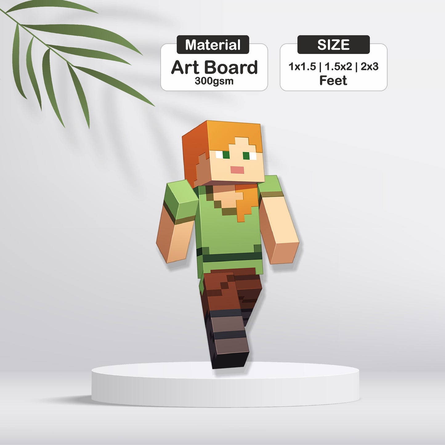 Minecraft Theme Cutout - BP 09