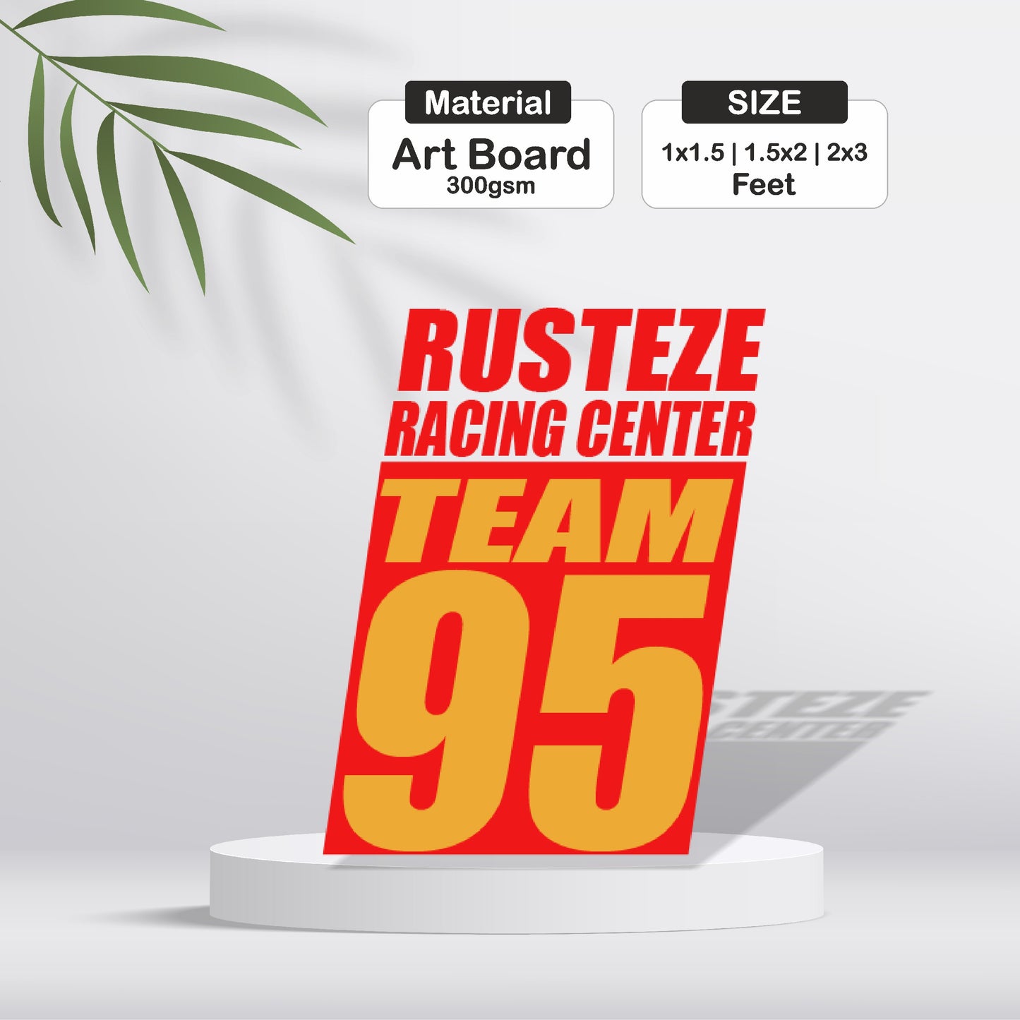 McQueen Car Theme Cutout - BP 12